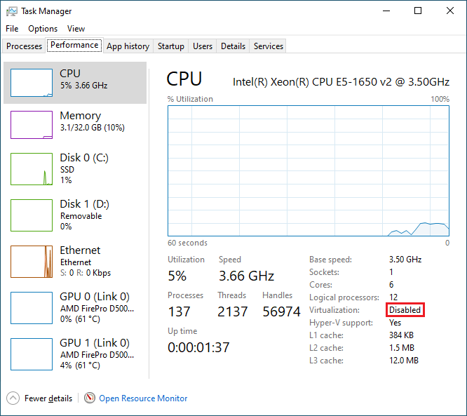 Windows 10 on a Mac Pro 2013 Julio Merino jmmv v